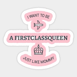 Just Like Mommy Sticker